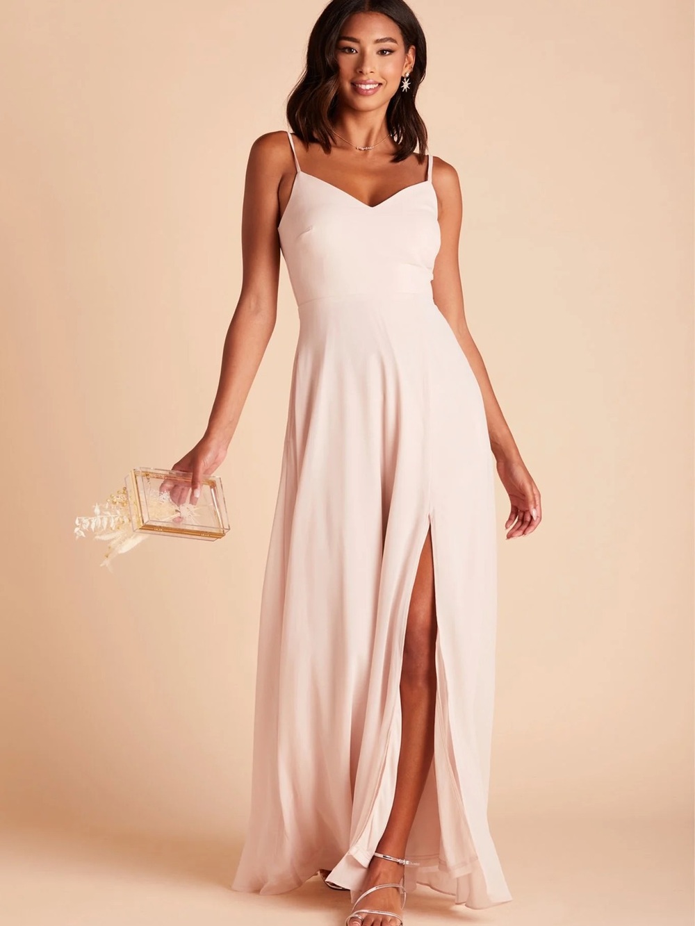 Birdy Grey Blush Pink Bridesmaid Dress